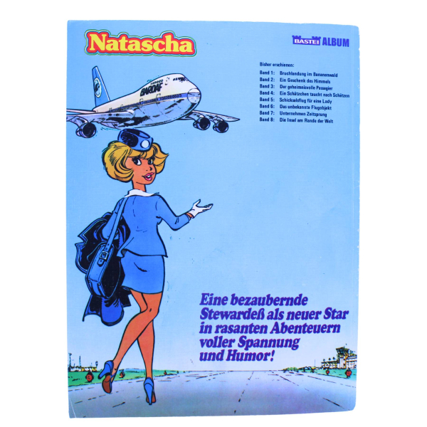 Natascha Comic Album Nr. 9 (1980er) | Bastei | Walthéry Klassiker | hoppla-stuff.de